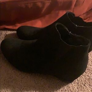 Black booties